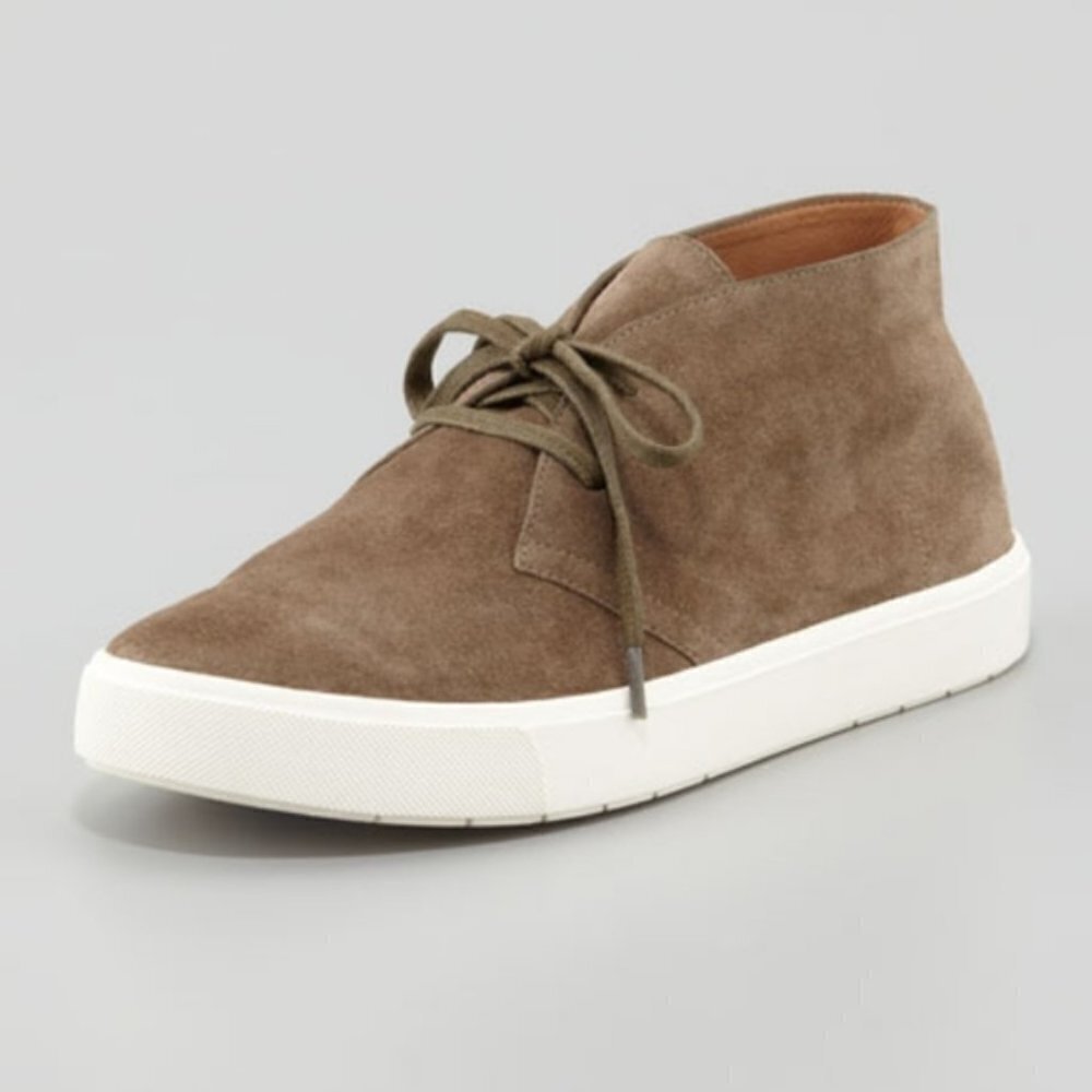 Vince size 7 Chelsea Tan Suede Chukka Lace Up Sneaker